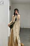 Mutedance 24 Spring/Summer One-shoulder Petal Dress Series MD-MD24SS20-C celadon PM139